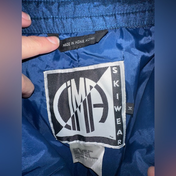 CIMA Skiwear Snowboard High Waisted Pants Navy Ski Core slalom snowmobile Active - Picture 8 of 16